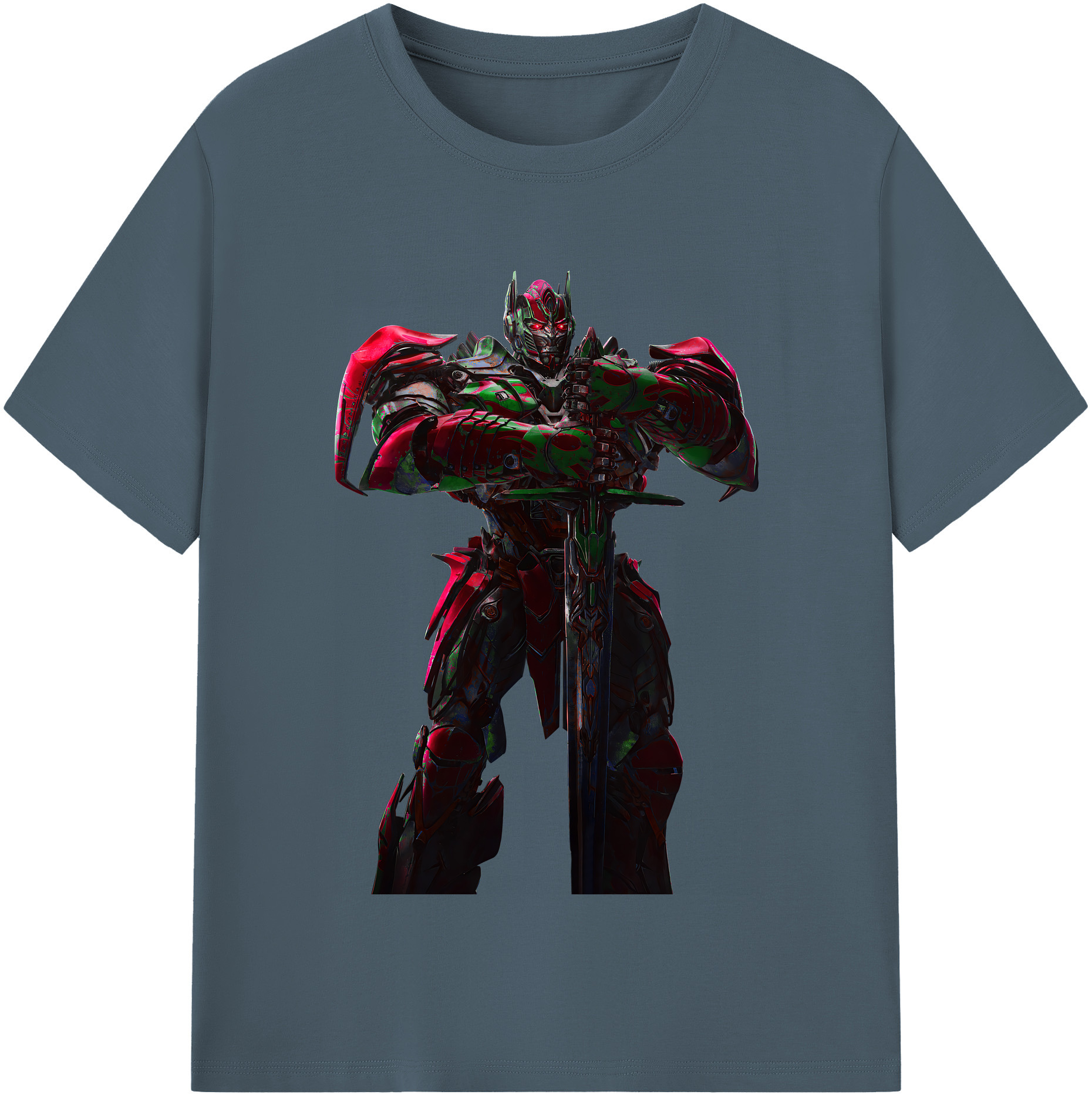 （画像用） Transformers トランスフォーマー 綿100％半袖Tシャツ（フロントプリント）
